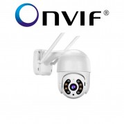 Câmera de Segurança IP Wifi 1080P Onvif IcSee Full HD 360º